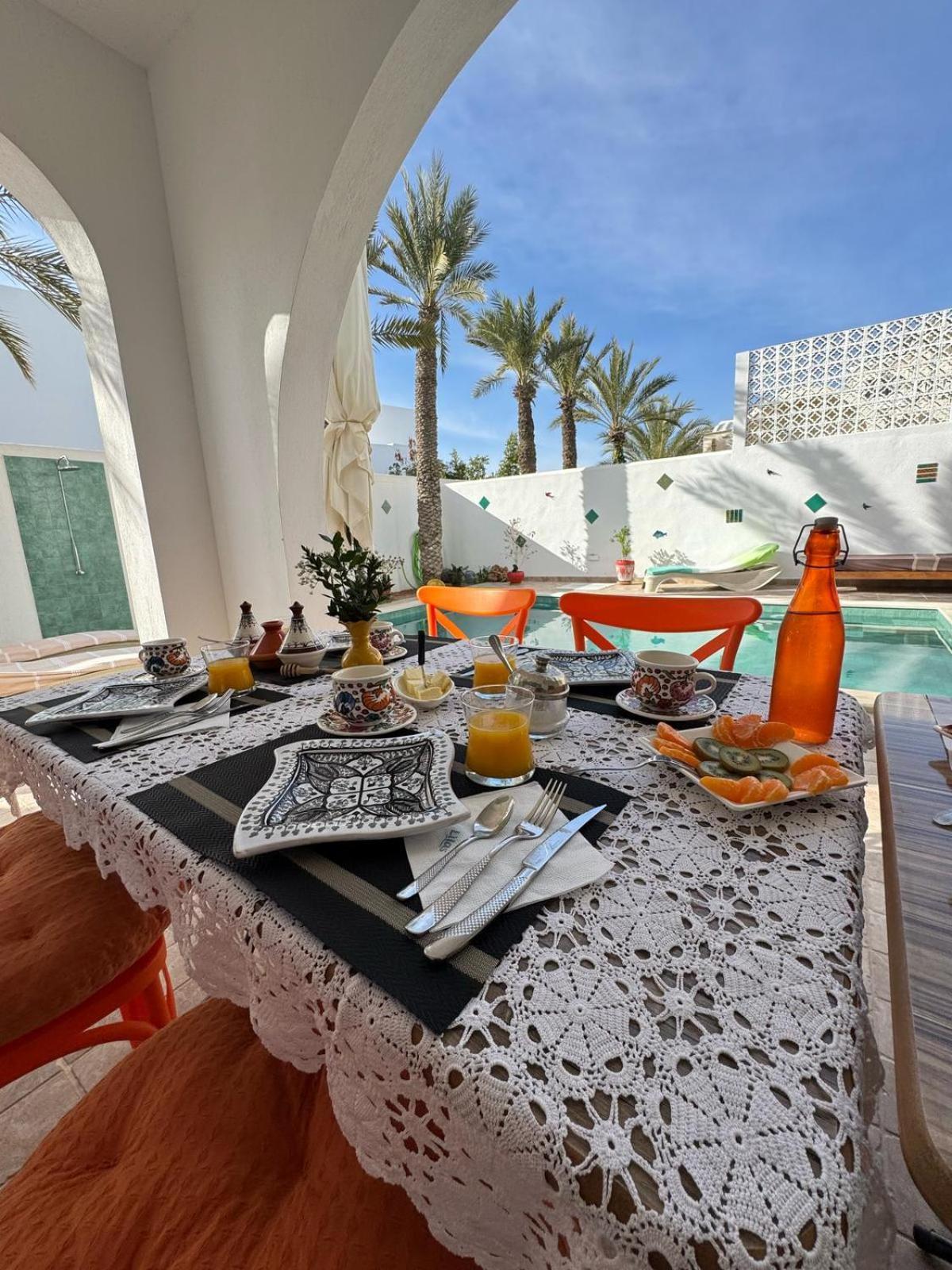 Отель Dar El Kahina Djerba Мезрая Экстерьер фото